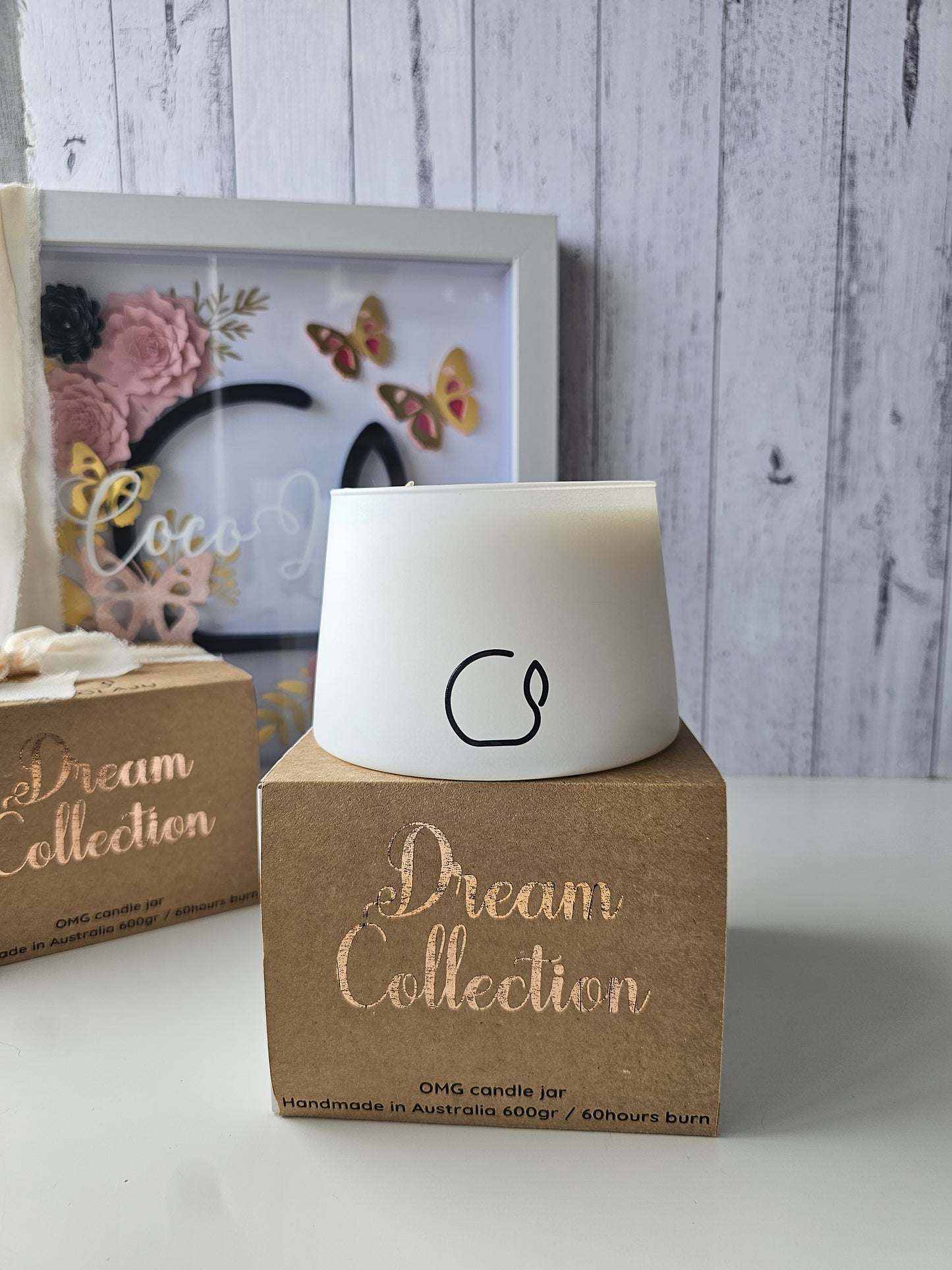 OMG 60Hours Candle - White