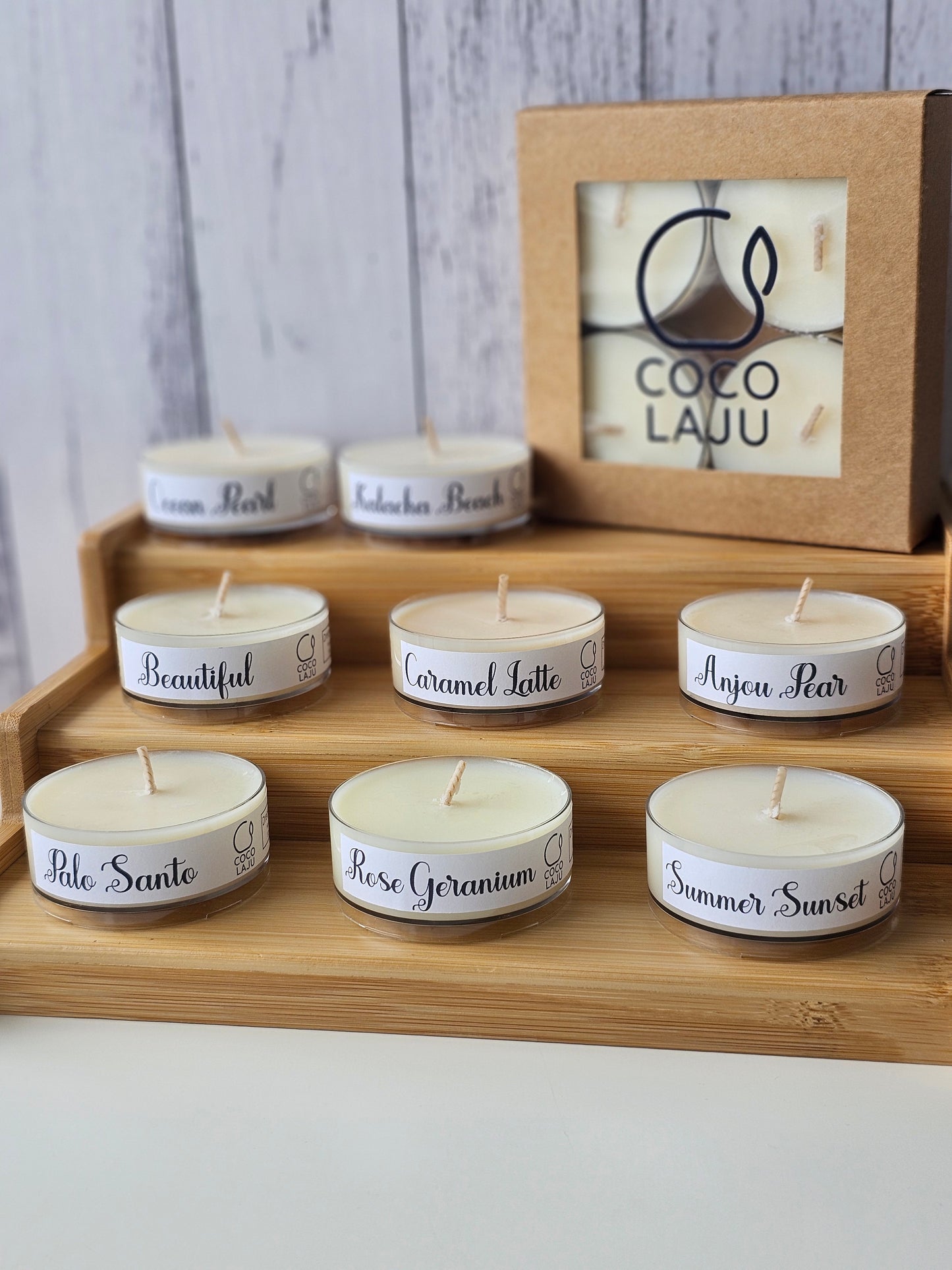 Maxi Tealight Candles 4pack - 12hours
