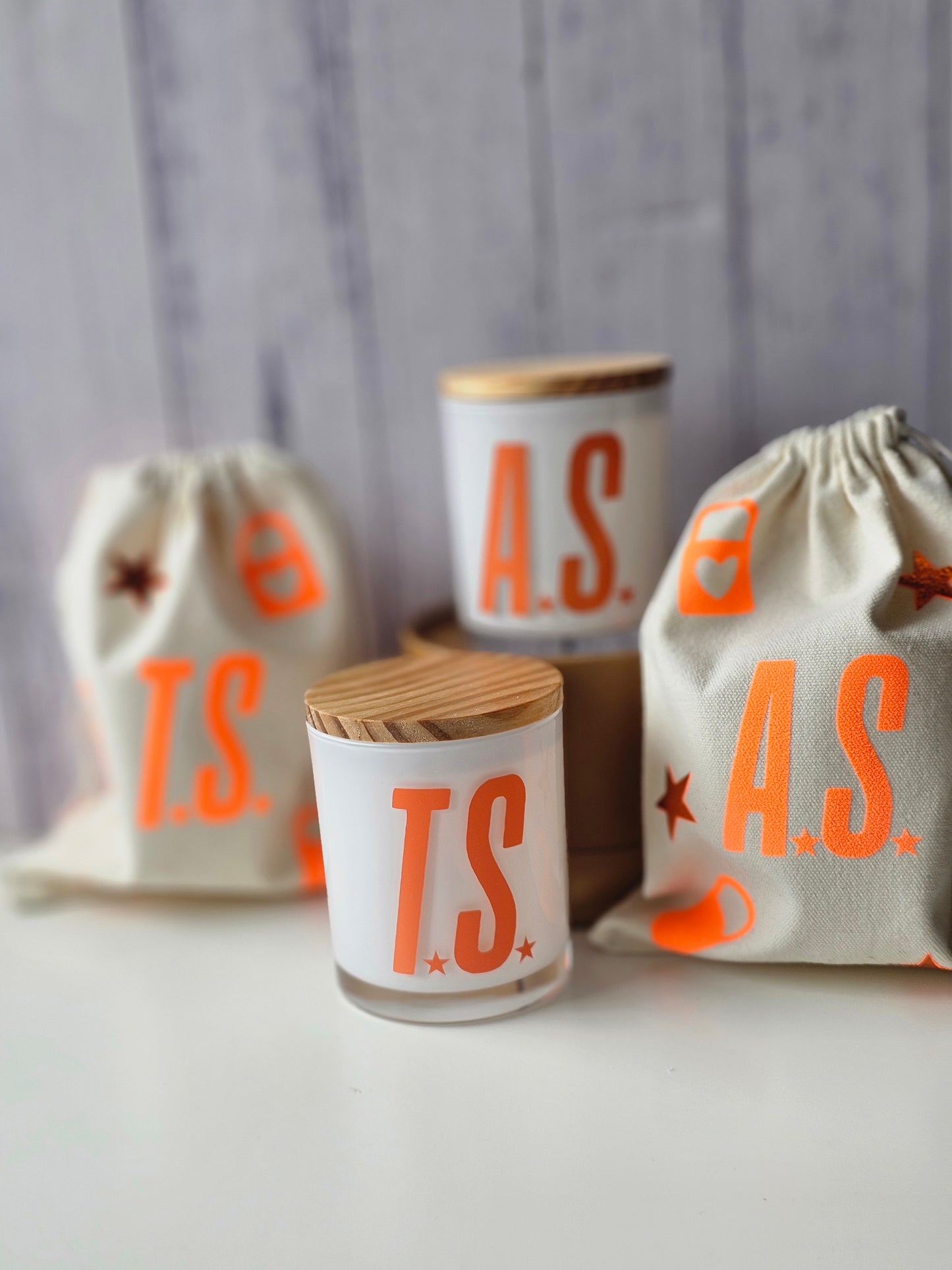 Limited Edition Custom Initial Candle – Inspired by T.S.