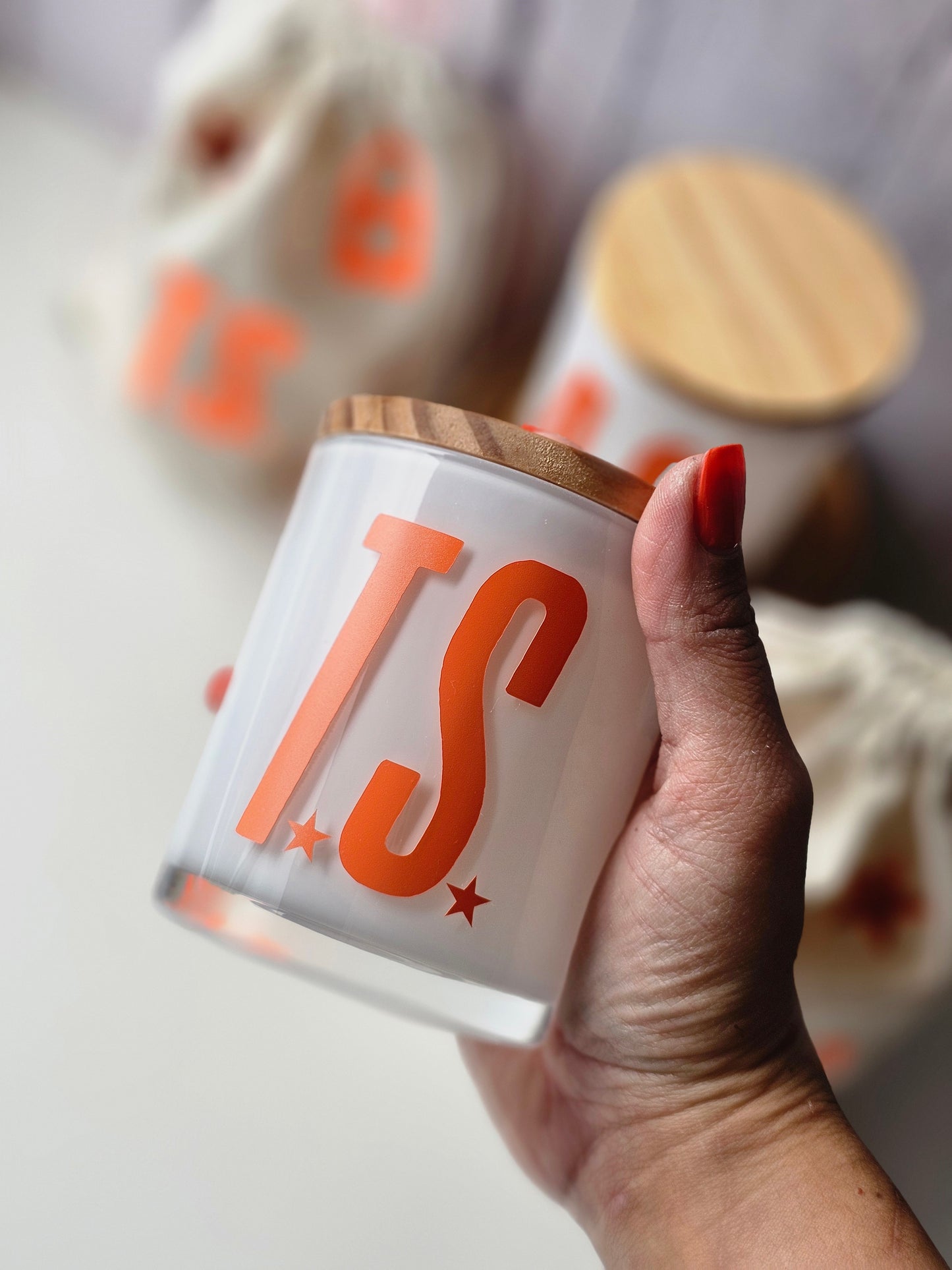 Limited Edition Custom Initial Candle – Inspired by T.S.