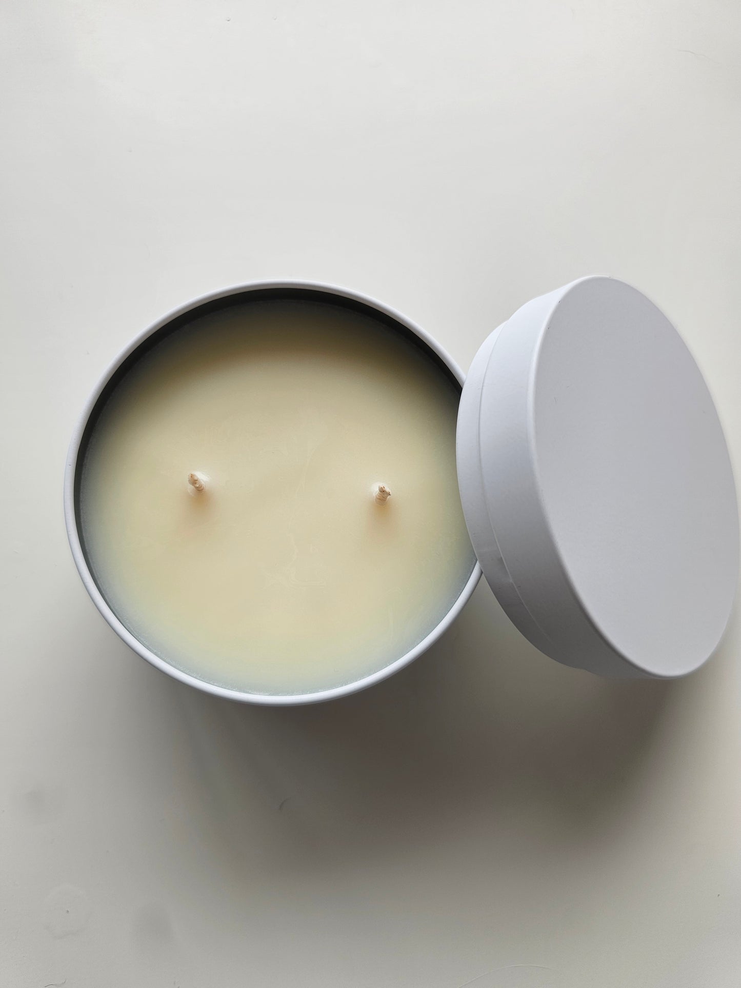 White Tin Candles - 20hours
