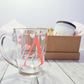 Personalised Glass Coffee Mug/Cup