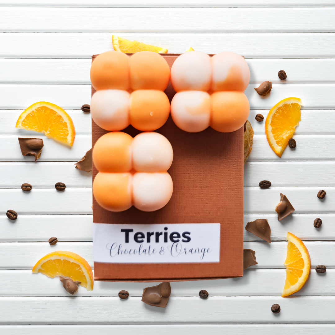Terries Chocolate and Orange box Wax Melts scent